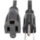 Eaton 1ft Pwr Ext Cord 5 15P 5 15R