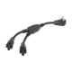 Eaton EXT CORD RA 5 15P 2X 5 15R 1FT