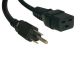 Eaton 10ft AC Power Cord C19 5 15P
