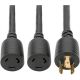 Eaton L6 20P to 2 L6 20R Splitter