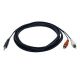 Eaton 12' 3.5mm  2 RCA