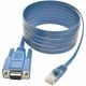 Eaton RJ45 DB9F Srl Cbl 6'