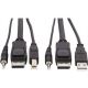 Eaton DisplayPort KVM Cable Kit 3 in