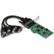 Startech.com 4 Port PCIe Serial Card TAA