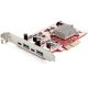 Startech.com 4 Pt USB PCIe USB C USB A TAA