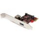 Startech.com PCIe USB 3 1 int & 1 ext TAA