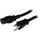 Startech.com 8ft 5-15P to C15 Power Cord