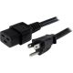 Startech.com 3 ft NEMA 5 15P to C19 Cord