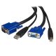 Startech.com 15' 2in1 USB KVM Cable
