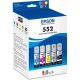 Epson T552 Dye Combo CMYPkGy Ink Btl