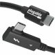 Plugable Right Angle TB4 Cable 240W EPR