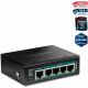 TRENDnet 5 Port Ind Gig PoE+ Switch