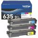 Brother 3PK Standard Yld Cyn Mag Ylw