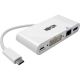 Eaton USB C DVI Adptr w USB A Hub