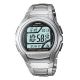 Casio Atomic Digital Watch Silver